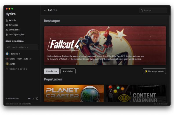 Hydra Launcher: новый проект с торрент-клиентом и поиском репаков