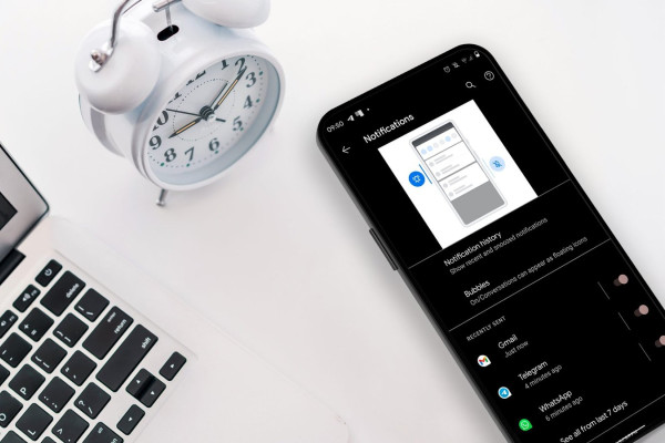Некоторые Android-смартфоны поддерживают историю уведомлений
