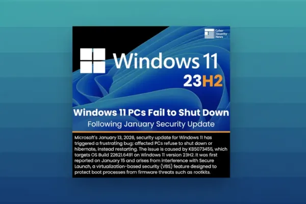 Обновление Windows 11 вызвало проблемы с выключением ПК