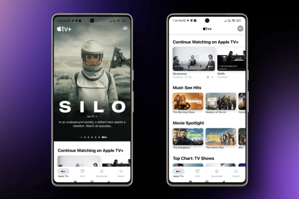 Apple TV обновляет пользовательский интерфейс на Android