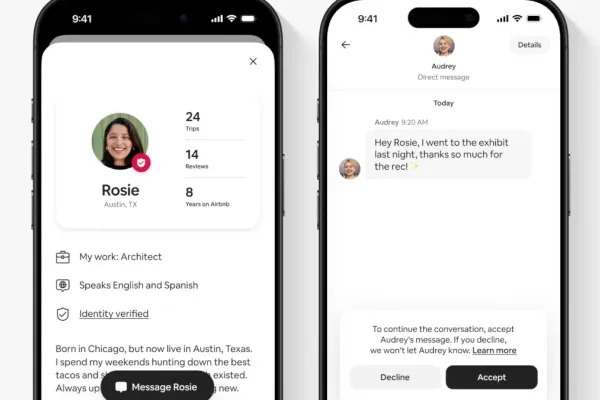Airbnb добавила функцию прямых сообщений для Experiences