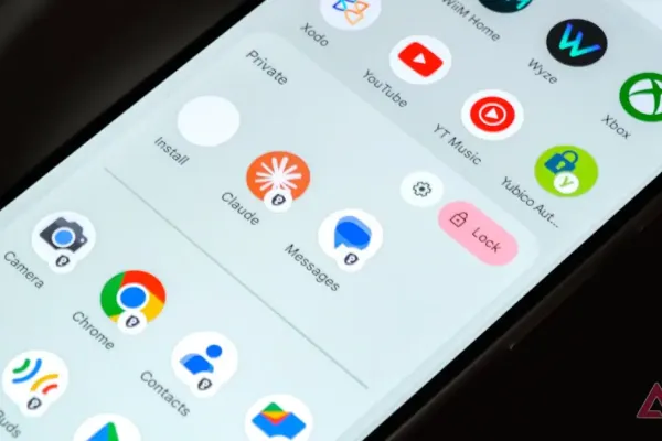 Блокировка приложений появится в Android 17