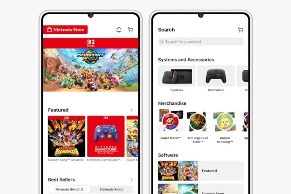 Приложение Nintendo Store для iOS и Android: упрощение покупок