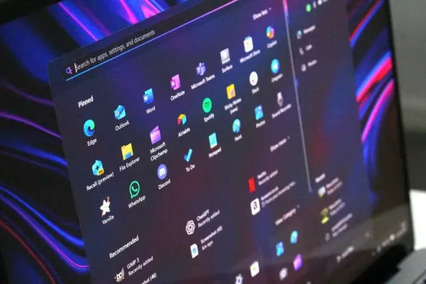 Спокойные изменения в меню "Пуск" в Windows 11