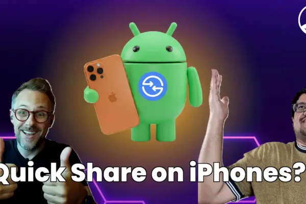 Google готовится внедрить Quick Share на устройства iOS
