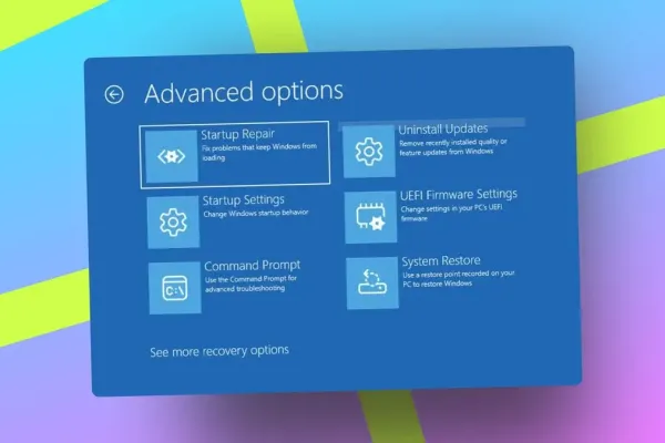 Ошибка в обновлении Windows 11 затрудняет работу с WinRE