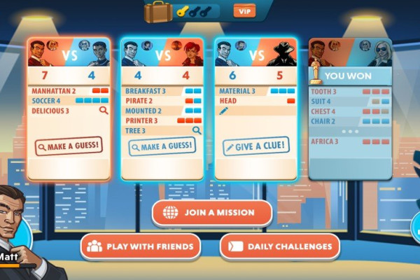 Игра Codenames адаптирована для мобильных устройств