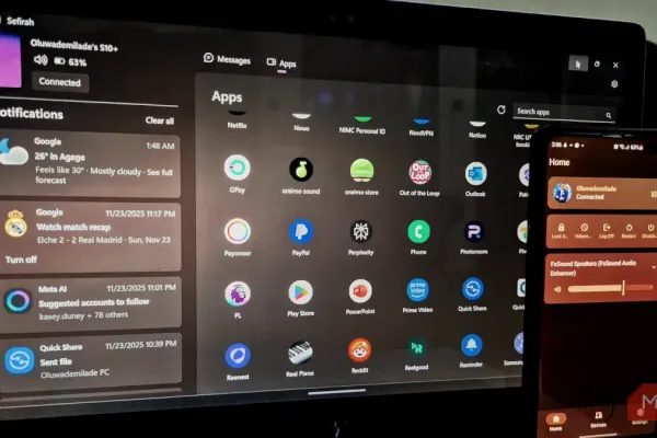 Новое решение Sefirah для синхронизации Android и Windows
