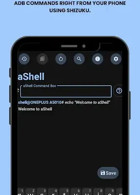 aShell для Android упрощает ADB команды без ПК
