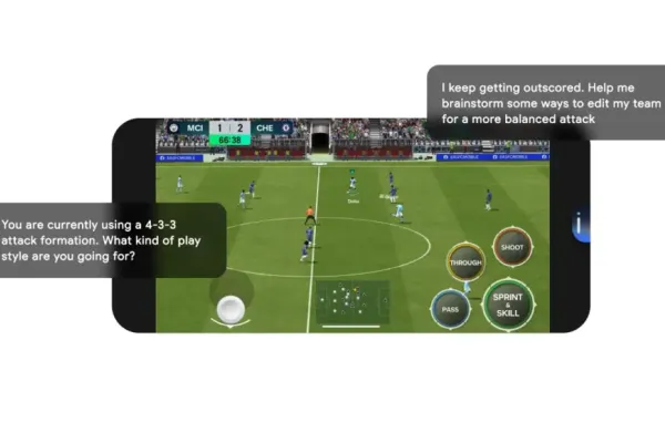 Gemini улучшает игровой процесс на Android