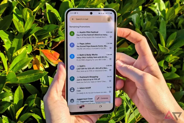 Gmail улучшает мобильные подписи для Android пользователей