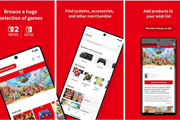 Новый Nintendo Store теперь доступен на iOS и Android