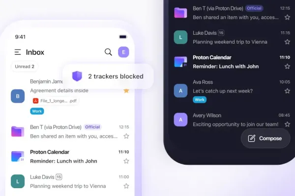 Proton Mail улучшает мобильные приложения ради доступа в оффлайне