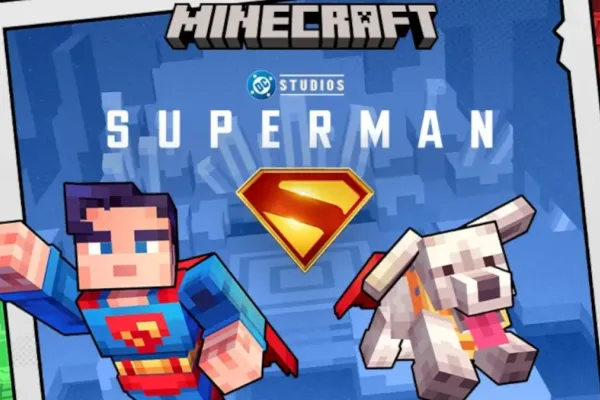 Супермен теперь в Minecraft: новый DLC расширяет игру