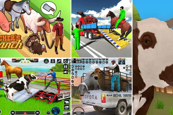 Рынок животных: Игры перевозка животных и жизнь на ферме в тренде