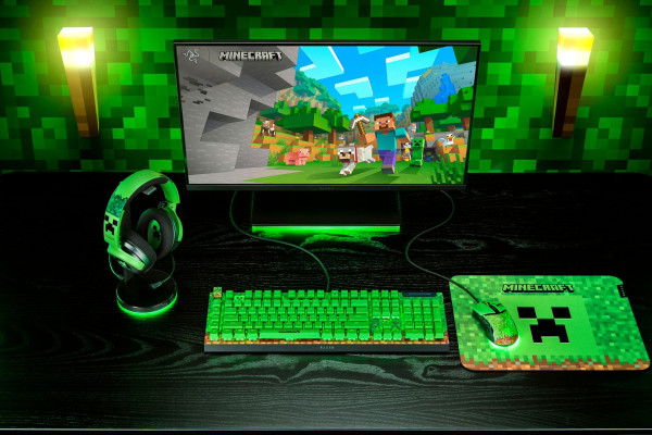 Razer и Mojang запускают коллекцию периферии Minecraft