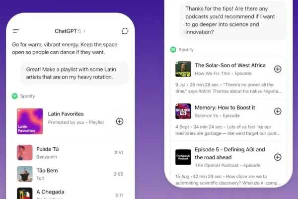 Spotify расширяет возможности через интеграцию с ChatGPT