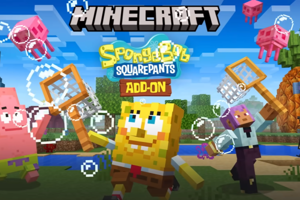 Mojang и Nickelodeon выпустили DLC SpongeBob для Minecraft