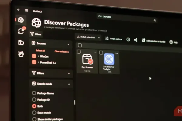 UniGetUI упрощает управление пакетами для Windows