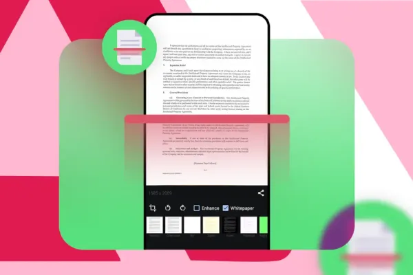 Новое решение: сканер документов для Android