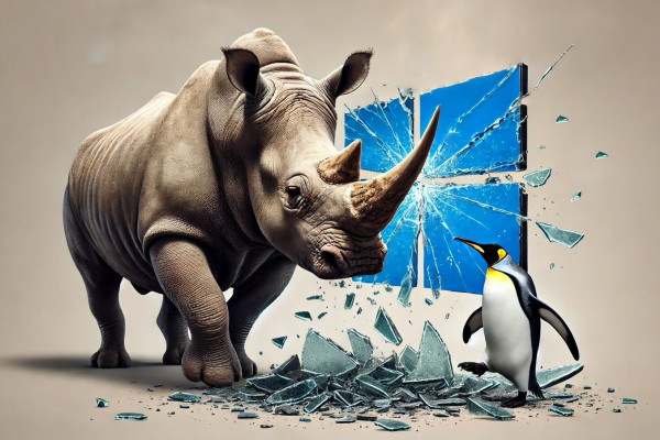 Rhino Linux выпускает версию 2024.2 с улучшениями для пользователей Windows 11