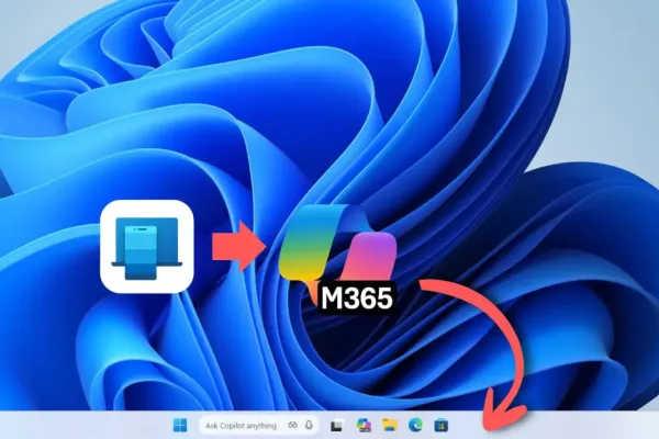 Функция возобновления работы между устройствами в Windows 11