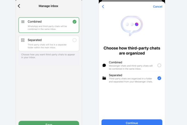 Meta интегрирует сторонние мессенджеры в WhatsApp и Messenger в ЕС