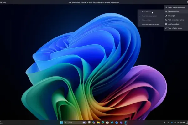 Доступность в Windows улучшает взаимодействие