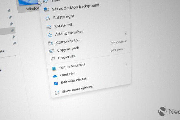 Microsoft добавляет новую функцию "Редактировать с Photos" в Windows 11