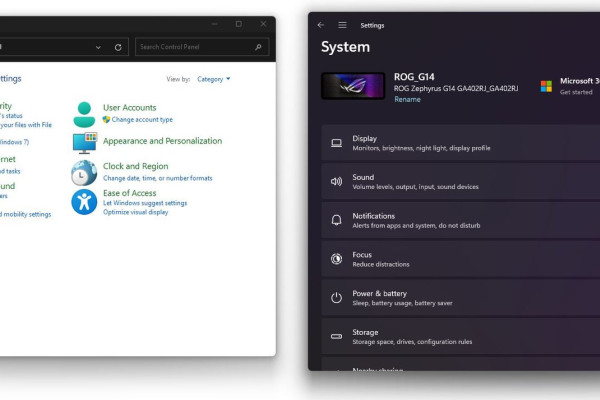 Microsoft переводит функции Панели управления в приложение Настройки