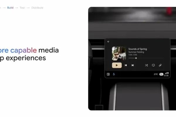 Новый облик Android Auto для медиа-приложений