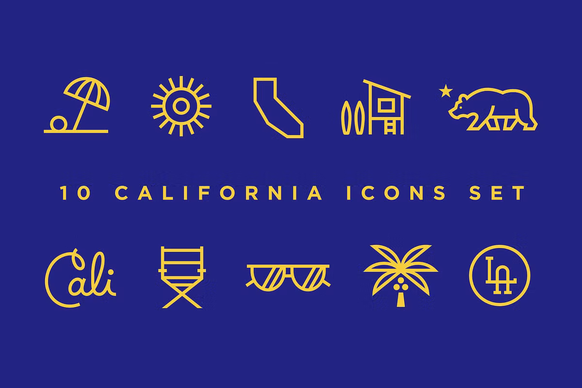 California Icon Pack
